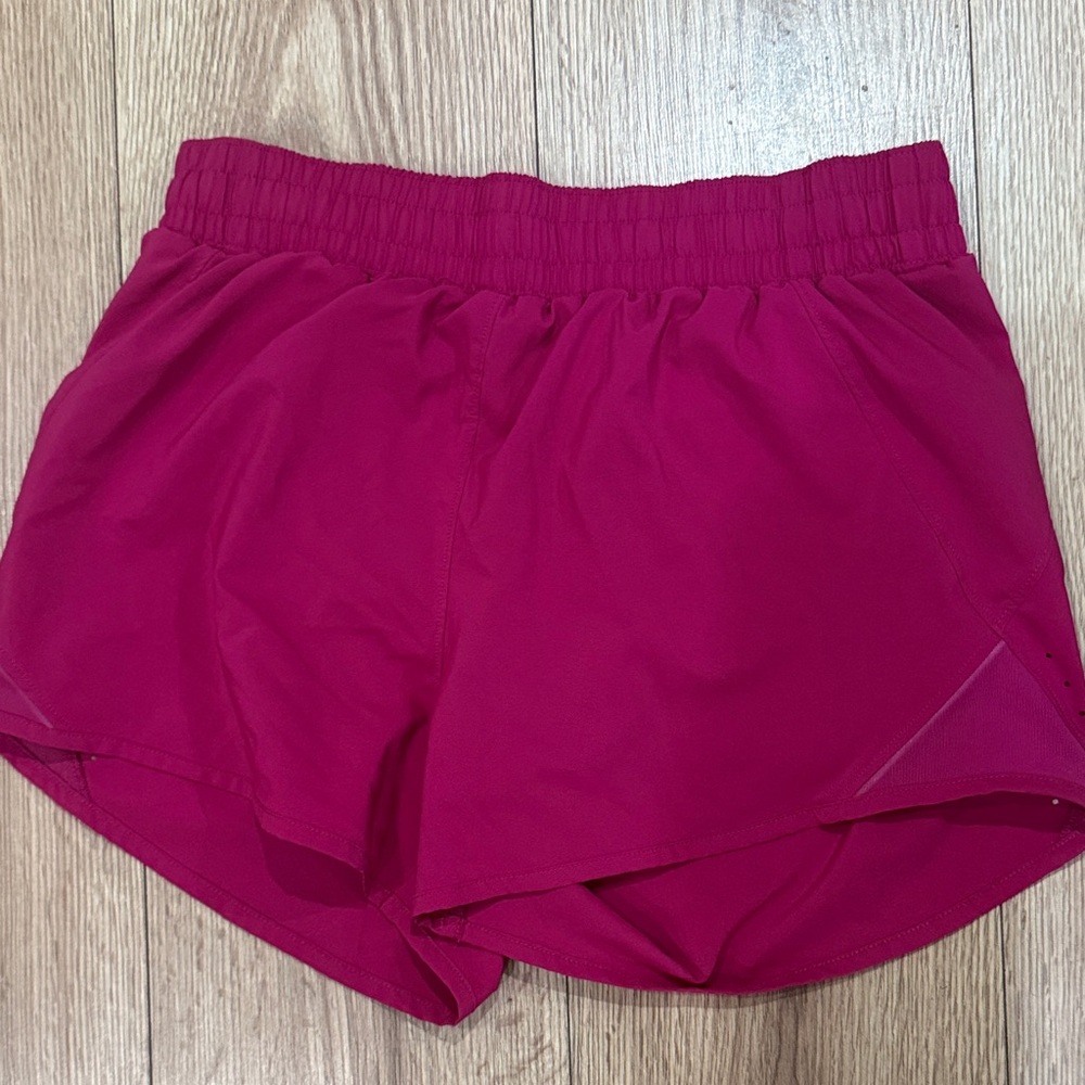 All in Motion Women's Fuchsia Athletic Shorts